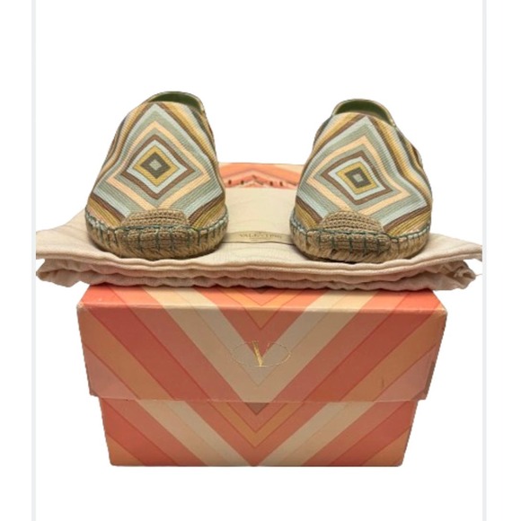 COPY - Valentino sz 7 Canvas Espadrilles - Picture 2 of 9